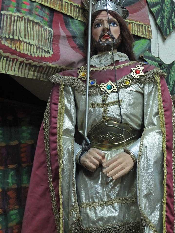 Sizilien Puupenspieler