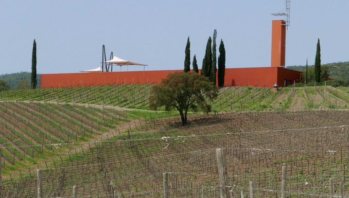 Maremma, Wein und kühne Bauten5